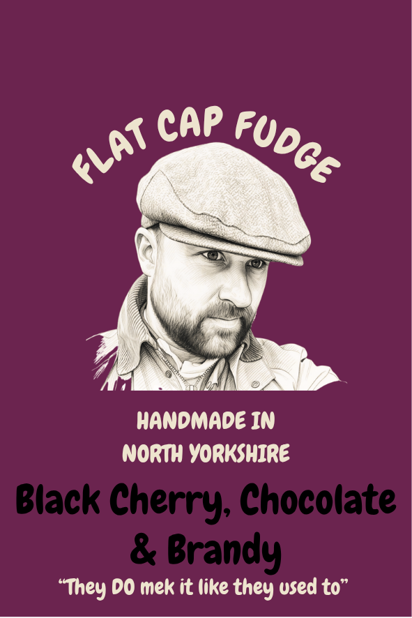 Handmade Black cherry and chocolate fudge